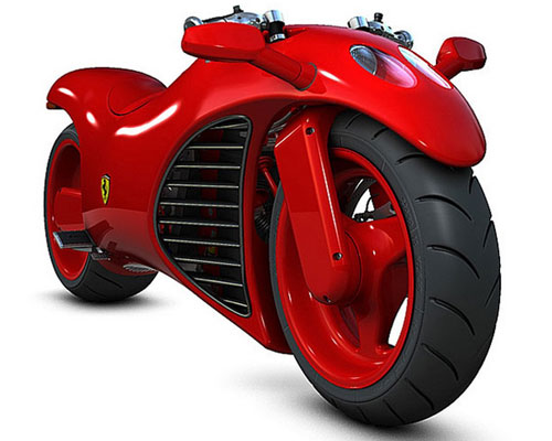 Супербайк Ferrari Motorcycle